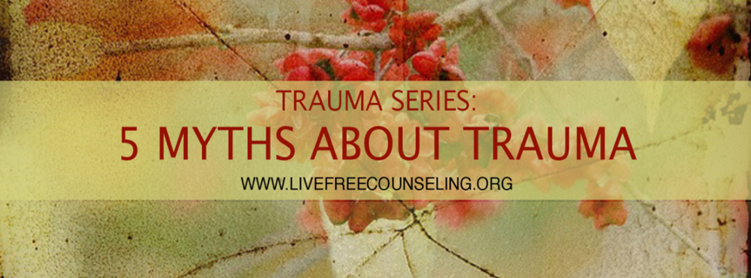 Trauma Series: 5 Myths about Trauma