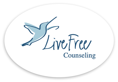 LiveFree Counseling - Logo Icon Chip